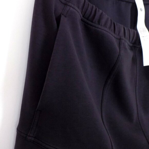Lululemon Cargo Pants Mid-Rise Size 12 Black Cotton-Blend Double-Knit Slouchy - Picture 6 of 9
